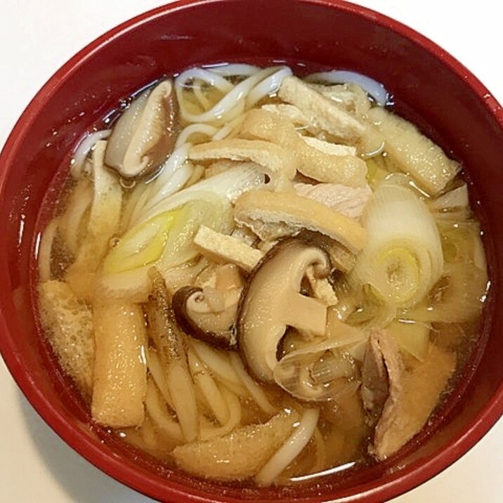 三元豚☆肉うどん